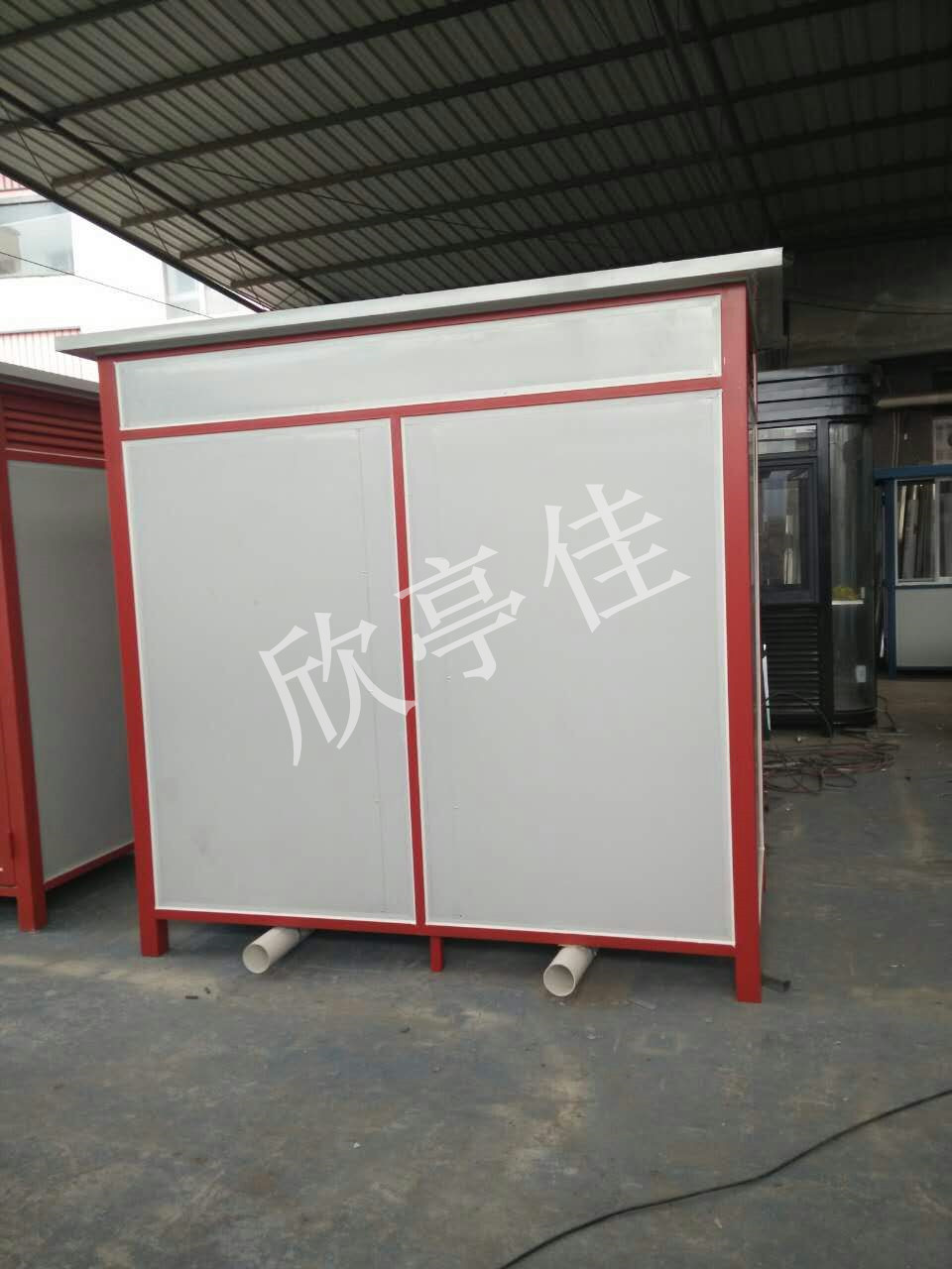 彩鋼移動廁所